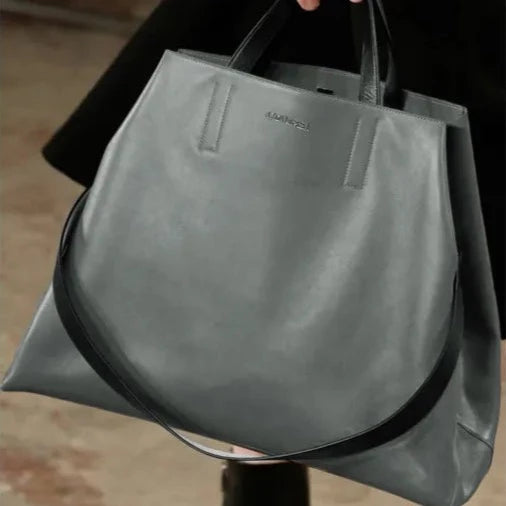 Elegant Large Capacity Genuine Leather Handbag