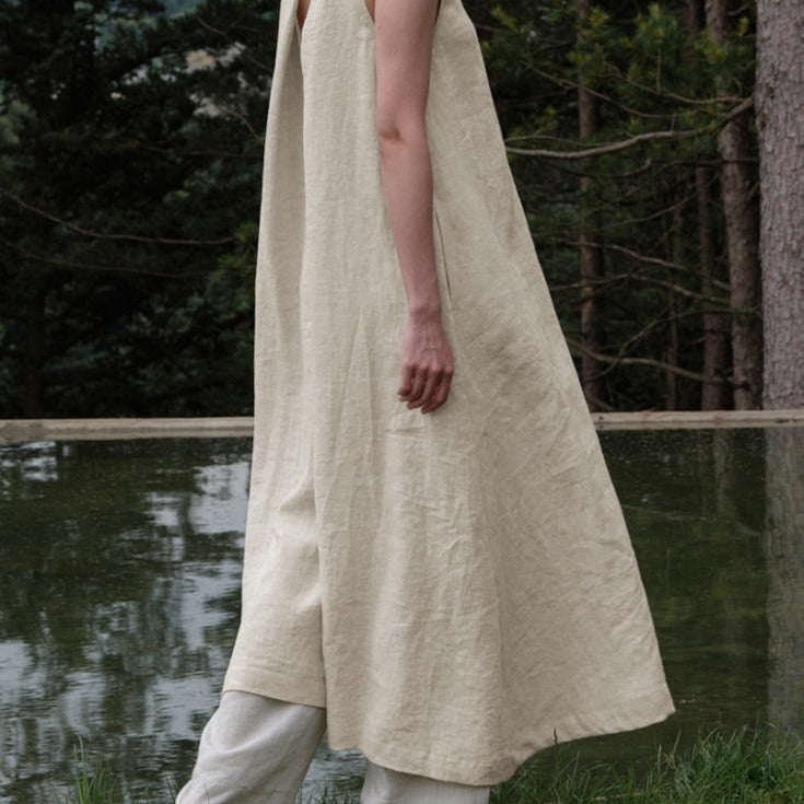 Natural Linen Dress