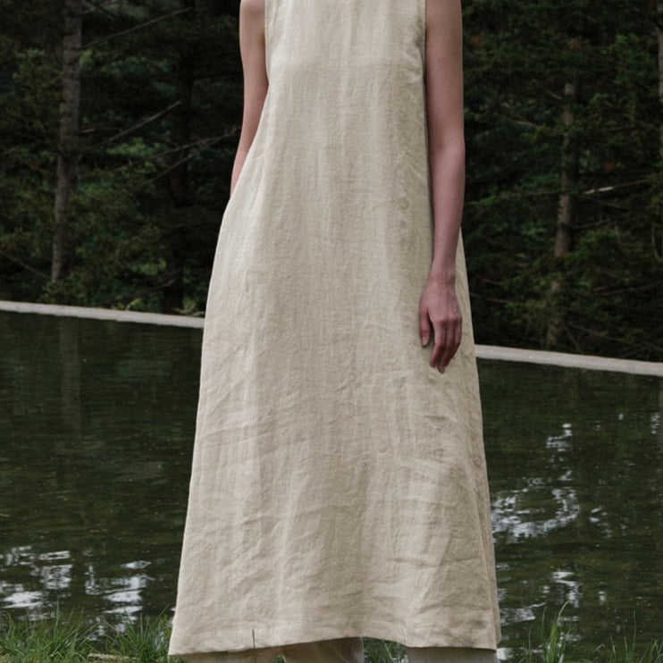 Natural Linen Dress