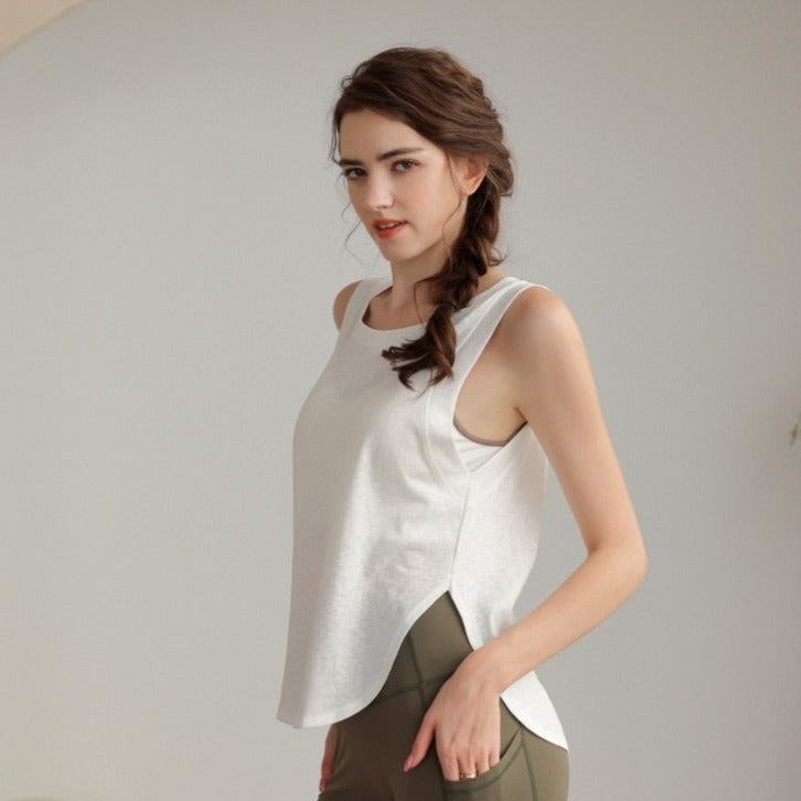 Loose Yoga Sleeveless Top