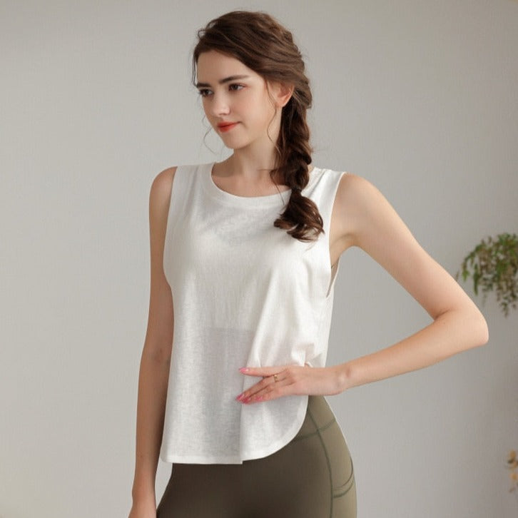 Loose Yoga Sleeveless Top