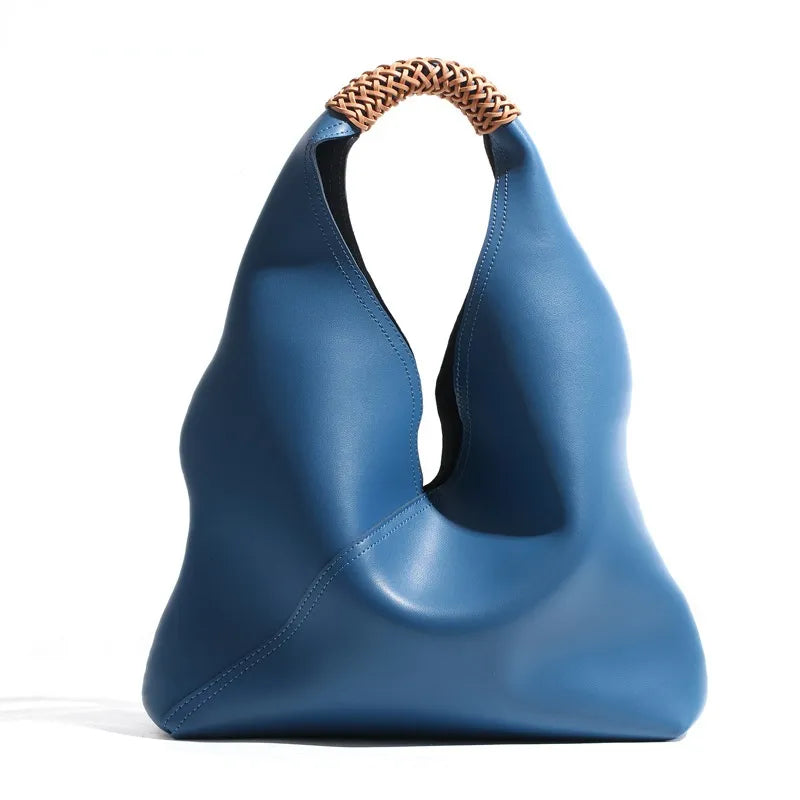 Genuine Leather Luxury Shoulder Handbags