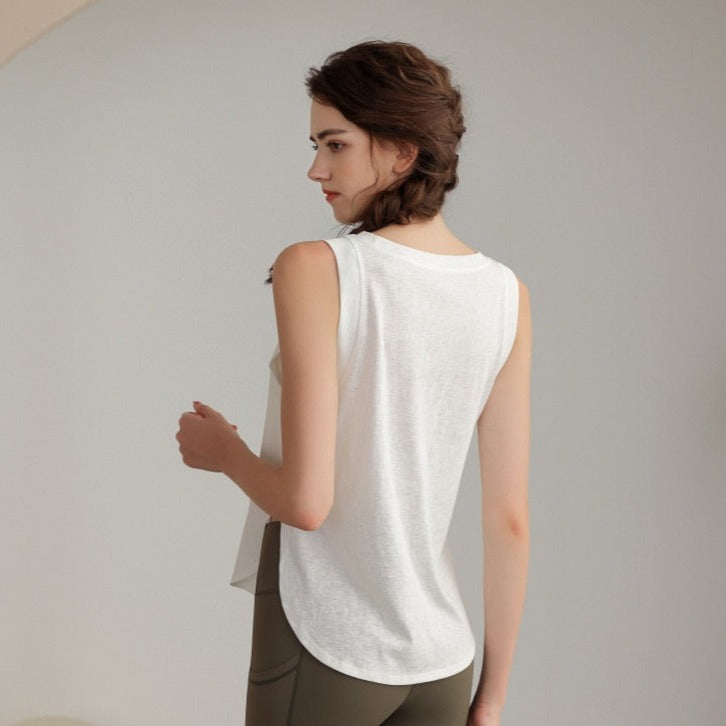 Loose Yoga Sleeveless Top
