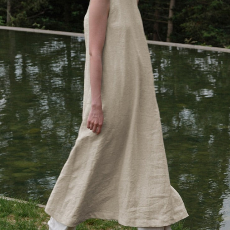 Natural Linen Dress