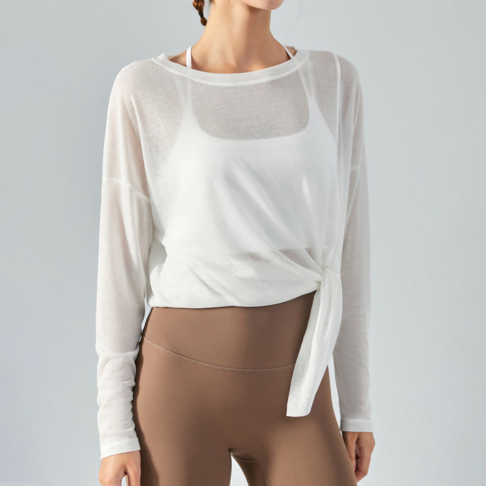 Thin Loose Yoga Long Sleeves Top