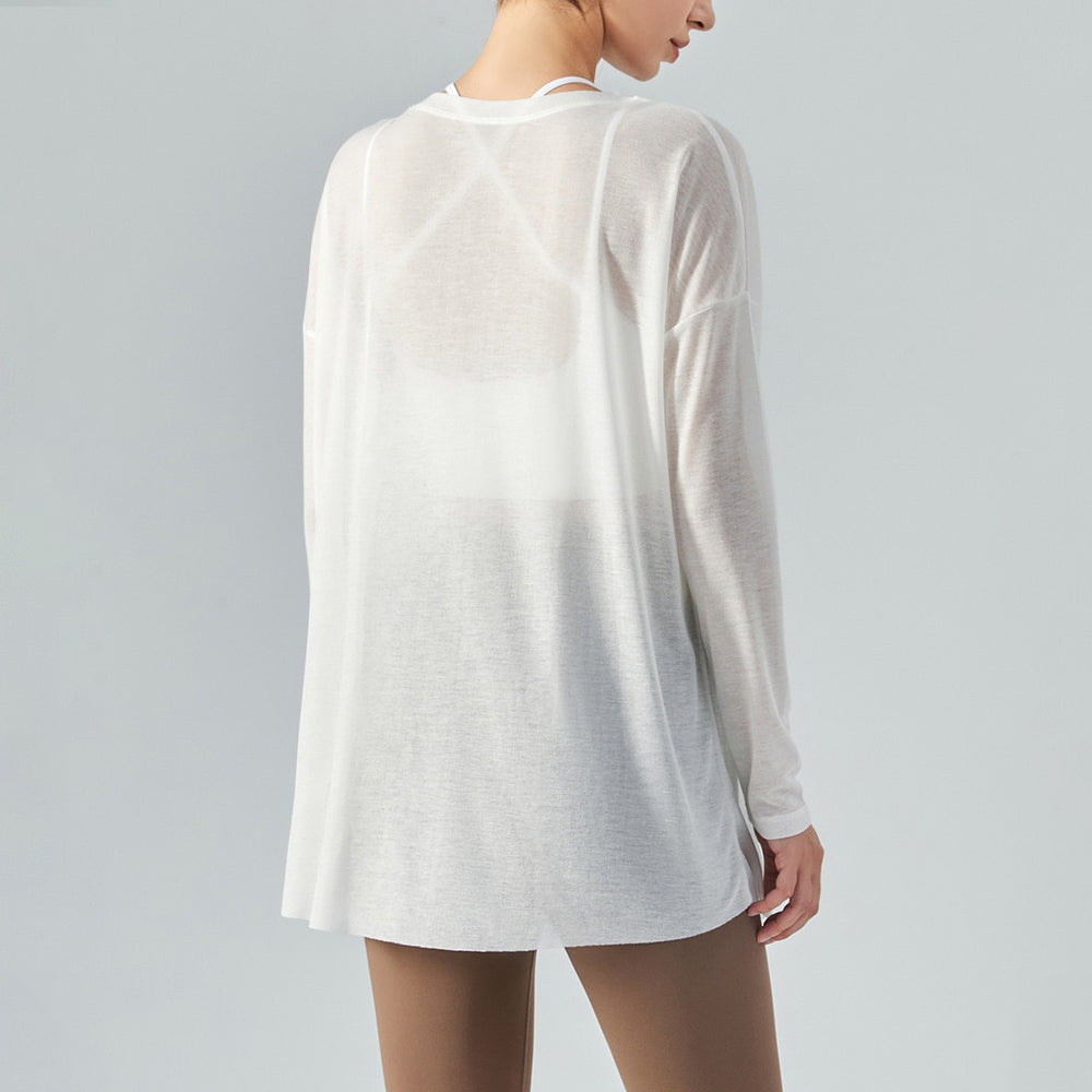Thin Loose Yoga Long Sleeves Top