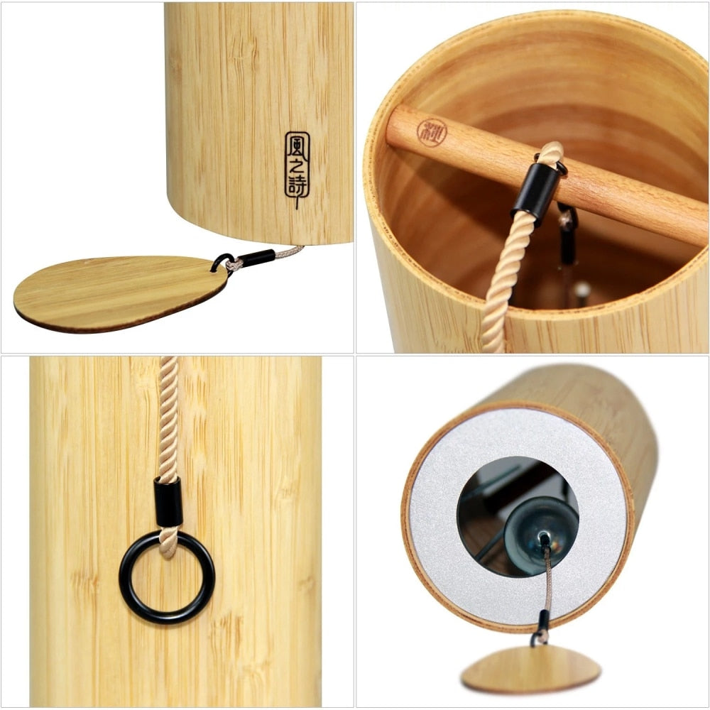 Bamboo Wind Chimes chord Windchime Windbell koshi