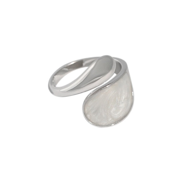 Open Bangle Ring Resizable 925 Sterling Silver