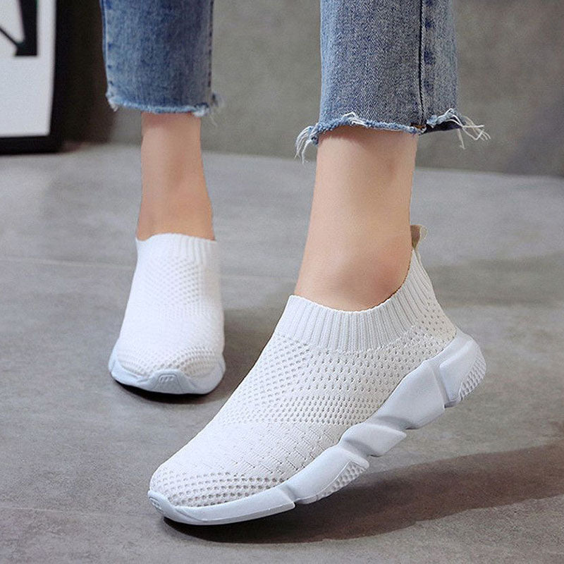 Women  Breathable Slip On Sneakers