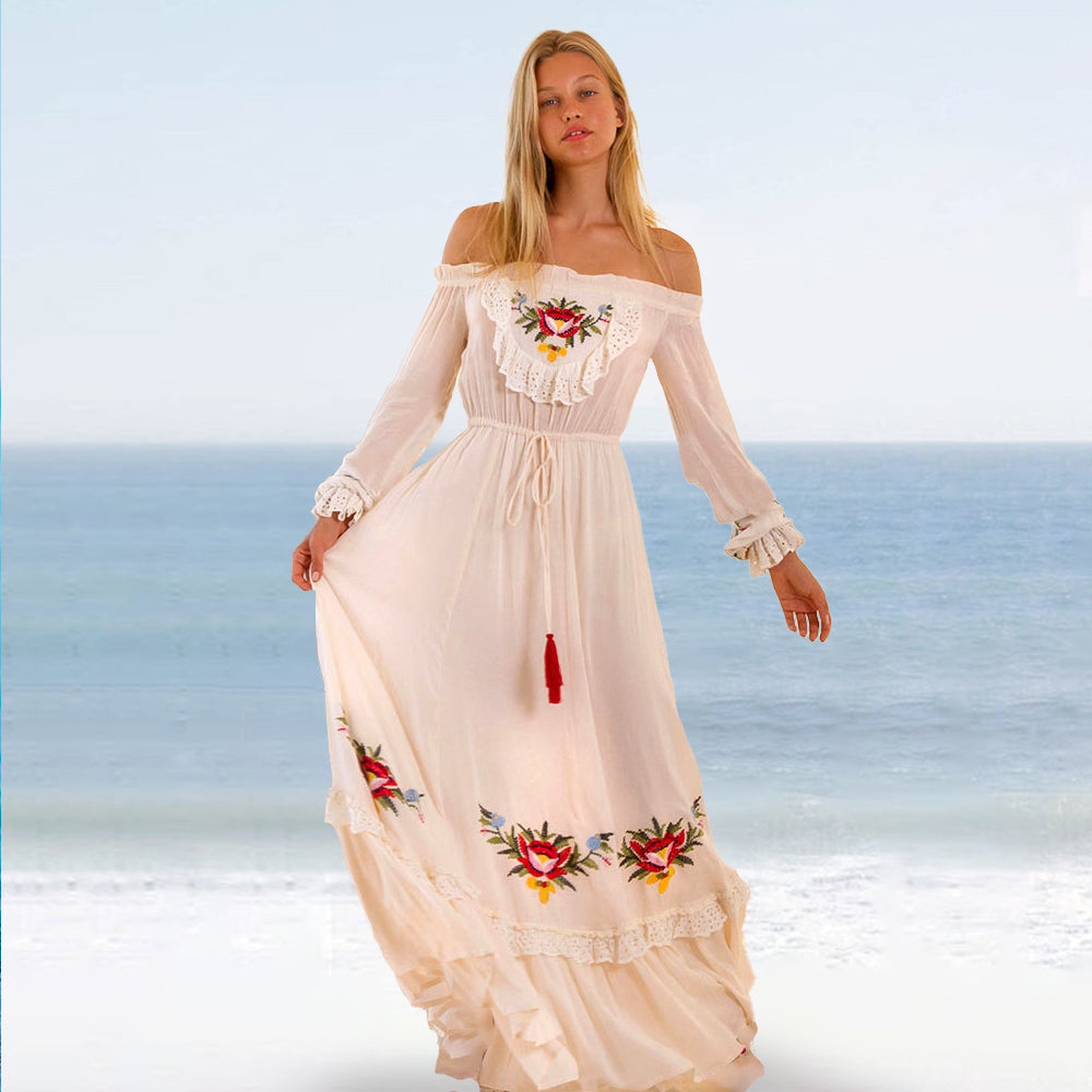 MORNING LIGHT DRESS 100% Cotton Kundalini Yoga Clothes Summer Dress  Beautiful Comfy Dress White Dress White Clothing 